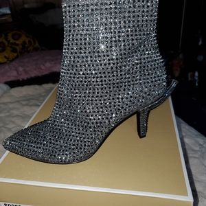 MK boots  sparkle rare NWT size 7